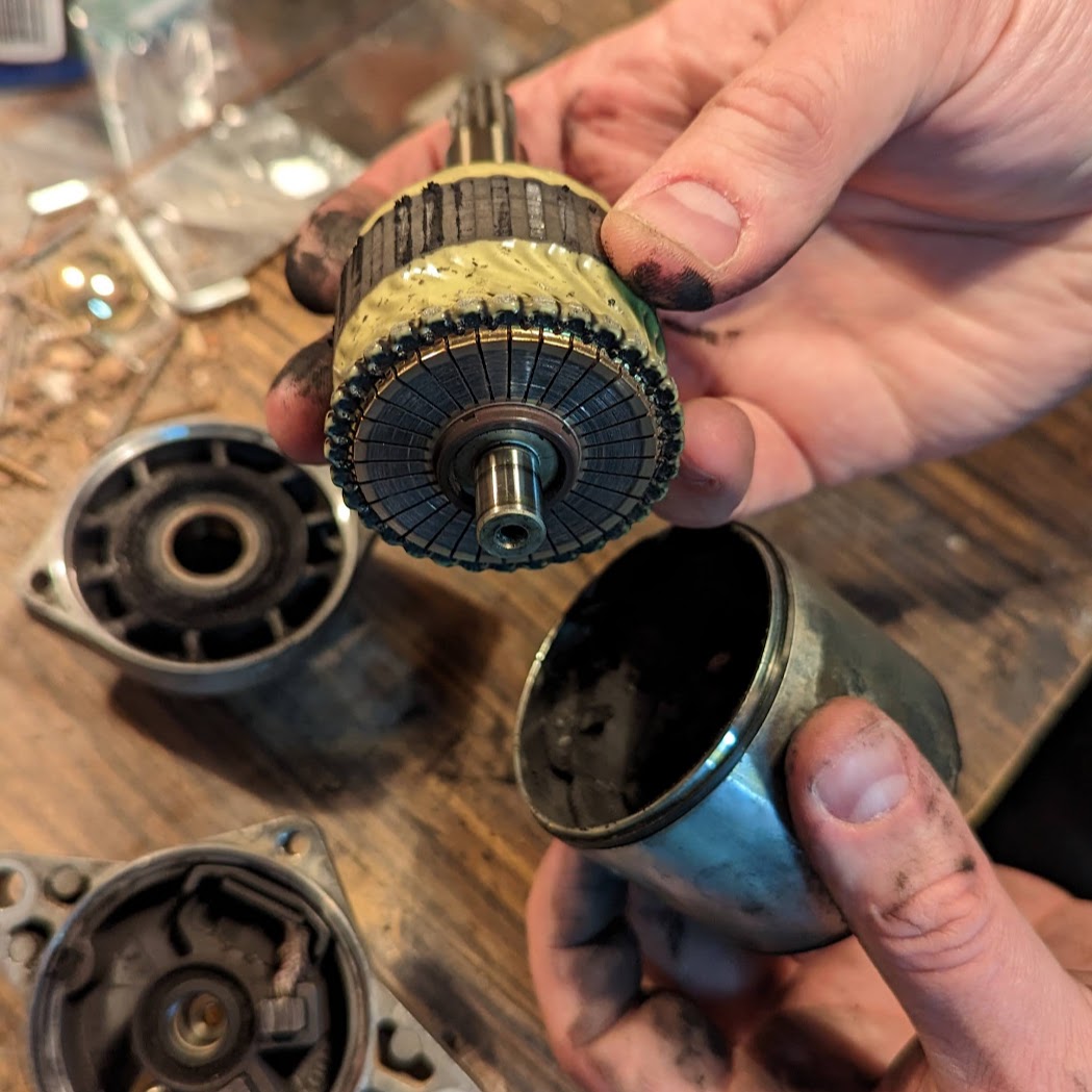 Broken magnets